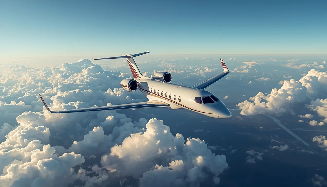 Super-midsize jet charter for cross-country flights from Los Angeles